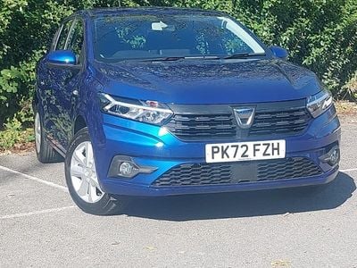Blue Used 2022 Dacia Sandero Comfort Hatchback | £11,198 (Fair price)