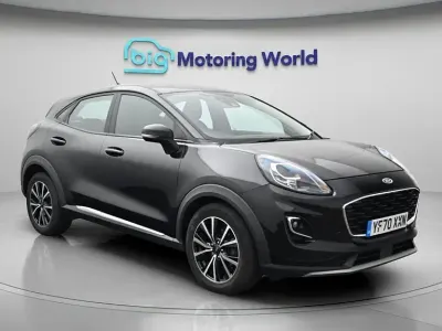 Second-hand Ford Puma Titanium 125 CP (91 kW) 2020 Negru SUV
