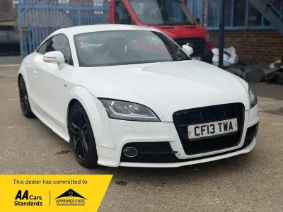 Used Audi TT S-Line 160 HP (117 kW) 2013 White Coupe