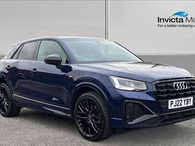 Used Audi Q2 Black Edition 150 HP (110 kW) 2022 Blue SUV