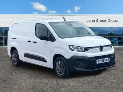 New Citroën Berlingo 100 HP (73 kW) 2026 White MPV