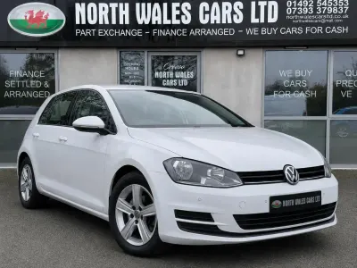 Used VW Golf VII Match 2015 White Hatchback
