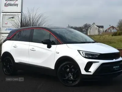 Used Vauxhall Crossland S 108 HP (79 kW) 2023 White SUV