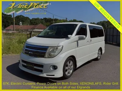 Used Nissan Elgrand Premium Edition 2007 White MPV