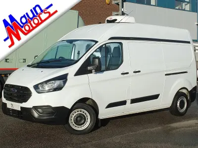 Used Ford Transit Custom 130 HP (95 kW) 2021 White Van