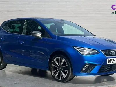 Used Seat Ibiza XCELLENCE Lux 110 HP (80 kW) 2024 Blue Hatchback