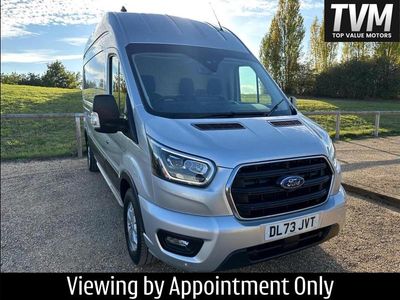 Silver Used 2023 Ford Transit Limited Van | £22,775 (Expensive)
