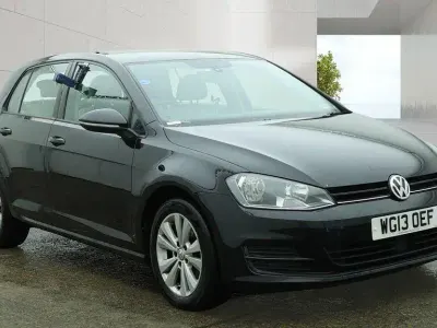 Used VW Golf VII SE 105 HP (77 kW) 2013 Black Hatchback