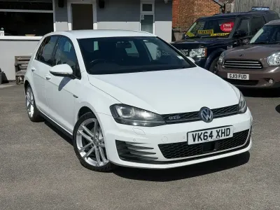 Used VW Golf VII GTD 181 HP (133 kW) 2014 White Hatchback