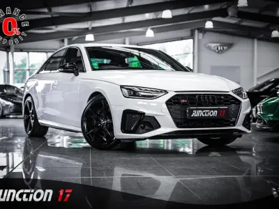 Used Audi S4 Black Edition 347 HP (255 kW) 2020 White Sedan
