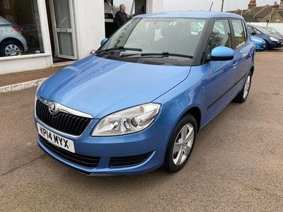 Used Skoda Fabia SE 2014 Blue Hatchback