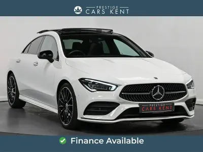 Used Mercedes CLA200 AMG Line Premium Plus 2022 White Coupe
