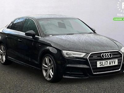 Used Audi A3 S-Line 190 HP (139 kW) 2017 Black Sedan