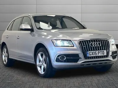 Used Audi Q5 S-Line 175 HP (128 kW) 2015 Silver SUV