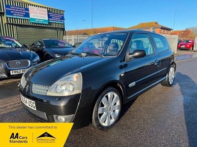 Used Renault Clio II 182 HP (133 kW) 2005 Black Hatchback
