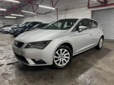 Used Seat Leon SE 105 HP (77 kW) 2014 Silver Hatchback