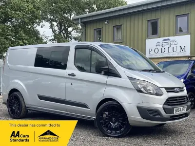 Used Ford Transit Custom 125 HP (91 kW) 2014 Silver Van