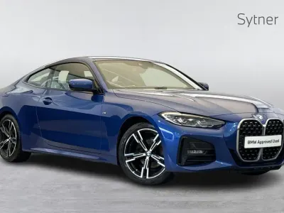 Usado BMW 420 M Sport 181 CV (133 kW) 2023 Azul Coupe