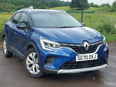 Used Renault Captur Iconic 95 HP (69 kW) 2020 Blue SUV