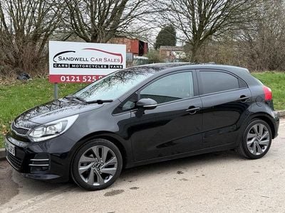 Used Kia Rio 2016 Black Hatchback