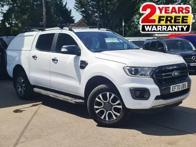 Usado Ford Ranger Wildtrack 2021 Blanco Pickup/Camioneta