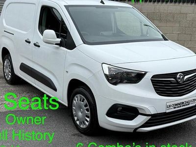 Used Vauxhall Combo Sportive 101 HP (74 kW) 2021 White Van
