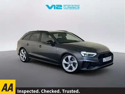 Used Audi A4 Black Edition 150 HP (110 kW) 2022 Grey Estate