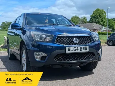 Used SsangYong Korando 2014 Blue SUV