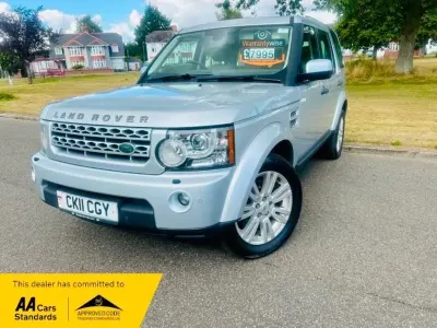 Used Land Rover Discovery 4 HSE 241 HP (177 kW) 2011 Silver SUV