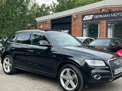 Used Audi Q5 S-line plus 190 HP (139 kW) 2015 Black SUV