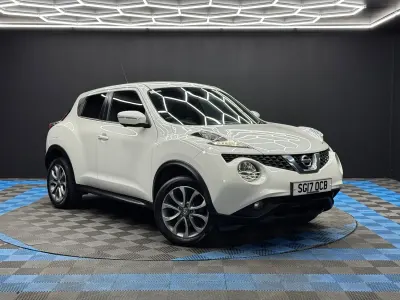 Used Nissan Juke Tekna 110 HP (80 kW) 2017 White SUV