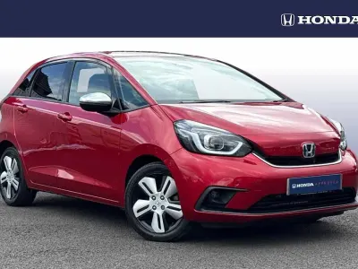 Used Honda Jazz Hybrid 109 HP (80 kW) 2021 Premium crystal red Hatchback
