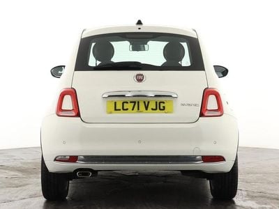 White Used 2021 Fiat 500 Red Hatchback | £10,799 (Fair price)