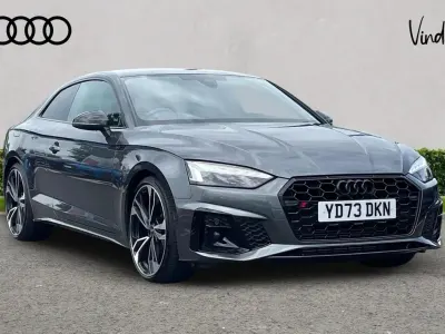 Used Audi A5 Black Edition 147 HP (108 kW) 2023 Grey Coupe
