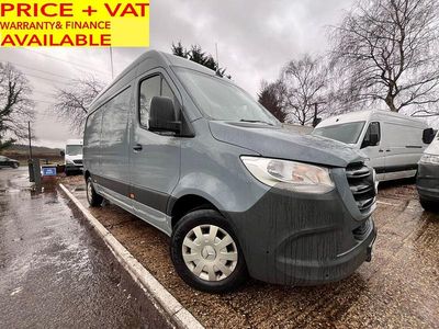 Begagnad Mercedes Sprinter Premium 2022 Blå Van