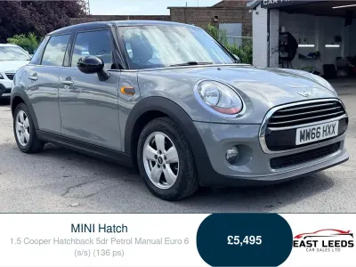 Used Mini Cooper Hatch 136 HP (100 kW) 2016 Grey Hatchback