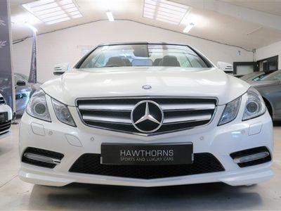 used Mercedes E200 E Class 1.8BlueEfficiency Sport Edition 125 Cabriolet 2dr Petrol G-Tronic+ Euro 5 (s/s) (184 ps)