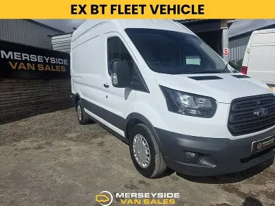 Used Ford Transit 130 HP (95 kW) 2018 White Van