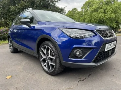 Used Seat Arona XCELLENCE Lux 115 HP (84 kW) 2020 Blue SUV