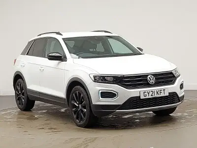 Used VW T-Roc Black Edition 150 HP (110 kW) 2021 White SUV