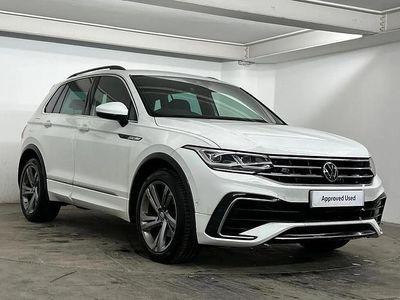 Used VW Tiguan R-line Edition 150 HP (110 kW) 2022 White SUV