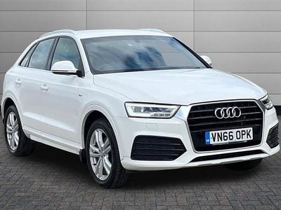 Used Audi Q3 S-Line 150 HP (110 kW) 2016 White SUV