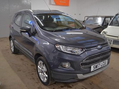 Grey Used 2017 Ford Ecosport Titanium SUV | £6,495 (Fair price)