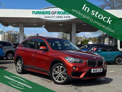 Begagnad BMW X1 Sport Line 2019 Orange SUV