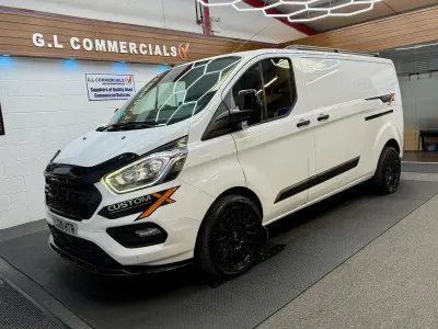 Used Ford Transit Custom Trend 130 HP (95 kW) 2019 White Van
