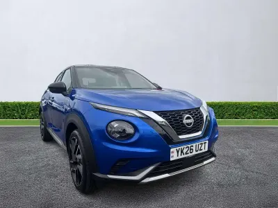 New Nissan Juke Tekna+ 114 HP (83 kW) 2026 Mgntc blu+bk rf SUV