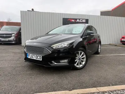 Używany Ford Focus Titanium 2017 Czarny Hatchback