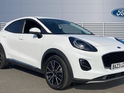Used Ford Puma Titanium 125 HP (91 kW) 2023 White SUV