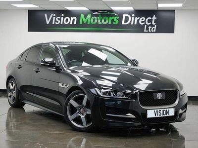 Used Jaguar XE R-Sport 180 HP (132 kW) 2017 Black Sedan