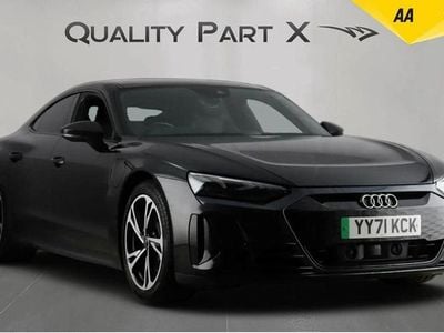 Used Audi e-tron GT quattro Comfort 430 kW (585 HP) 2021 Black Sedan